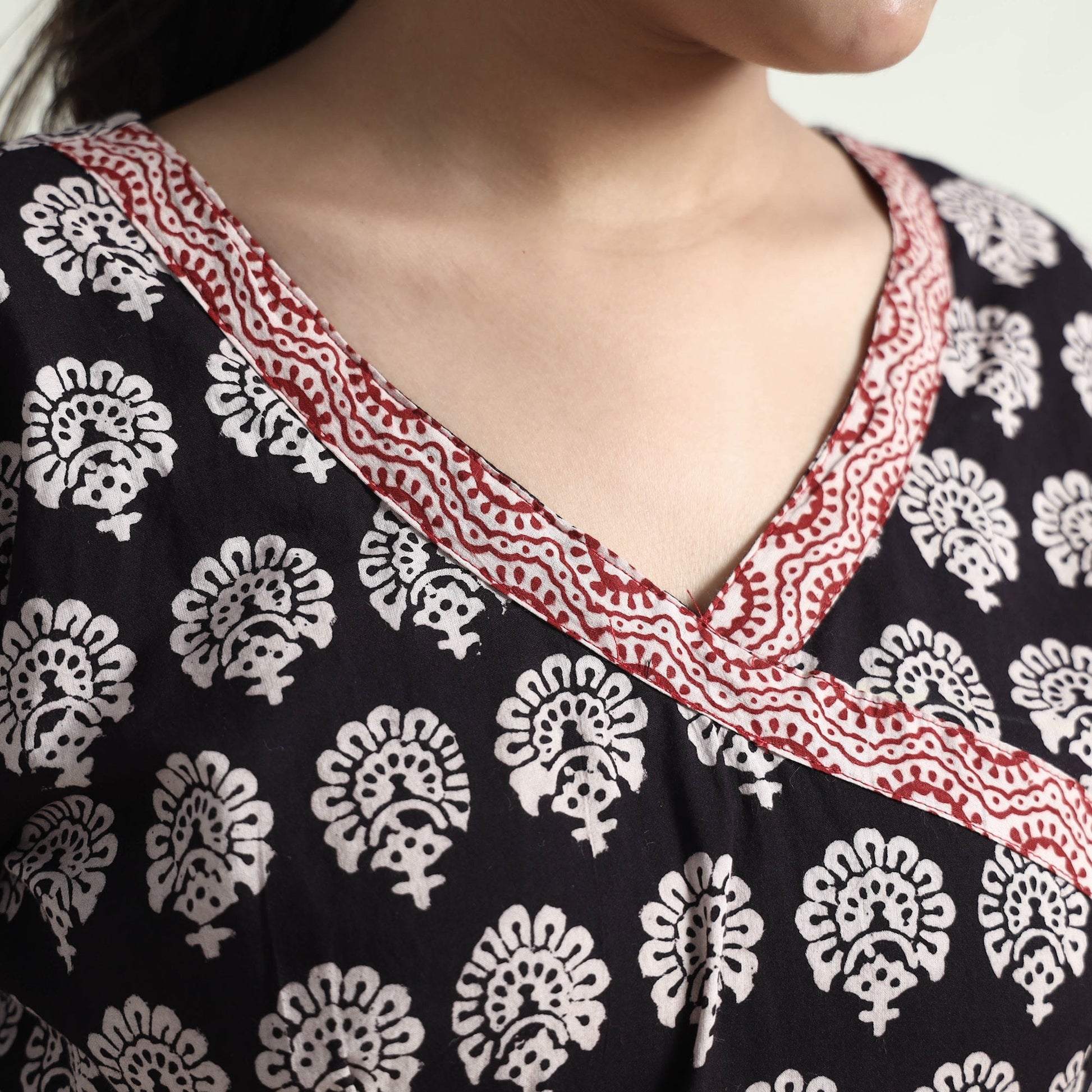 Bagh Block Printed Cotton Dress