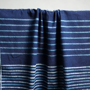 Blue - Akola Block Print Pure Handloom Cotton Towel 01