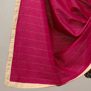 Beige - 3pc Cotton Kalamkari Print Dress Material 24