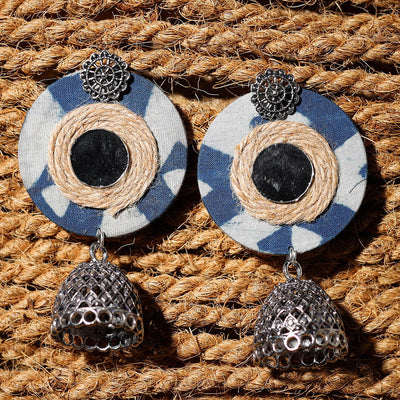 Amaira Handcrafted GS Fabart Jhumki Earrings