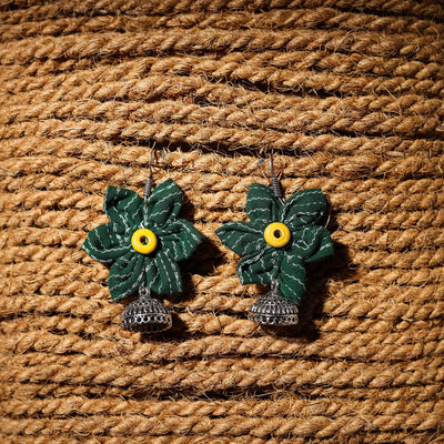 Ayat Handcrafted GS Fabart Phool Kali Earrings