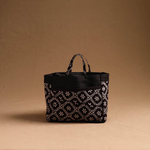 Brown - Handmade Cotton Multipurpose Cosmetic/Toiletry Bag 02