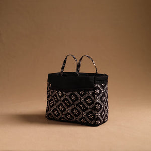 Brown - Handmade Cotton Multipurpose Cosmetic/Toiletry Bag 02