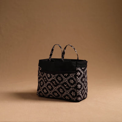 Brown - Handmade Cotton Multipurpose Cosmetic/Toiletry Bag 02