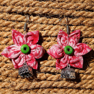 Alisha Handcrafted GS Fabart Phool Kali Earrings