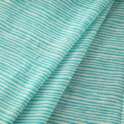 Blue - Cotton Jaipur Print Fabric