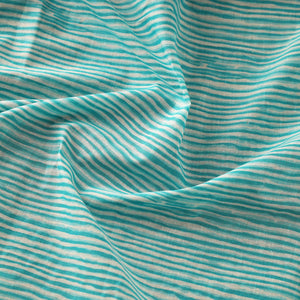 Blue - Cotton Jaipur Print Fabric