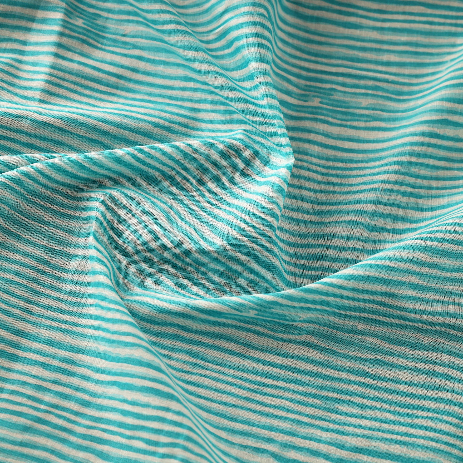 Blue - Cotton Jaipur Print Fabric
