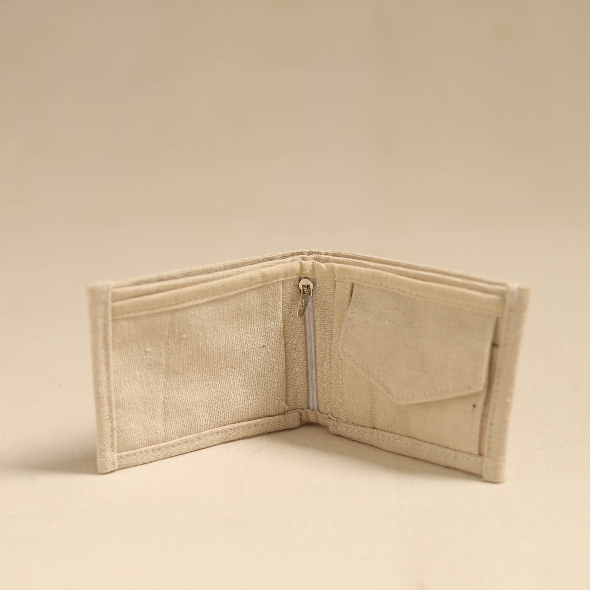 Beige - Handpainted Wallet from Odisha 12