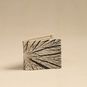 Beige - Handpainted Wallet from Odisha 09