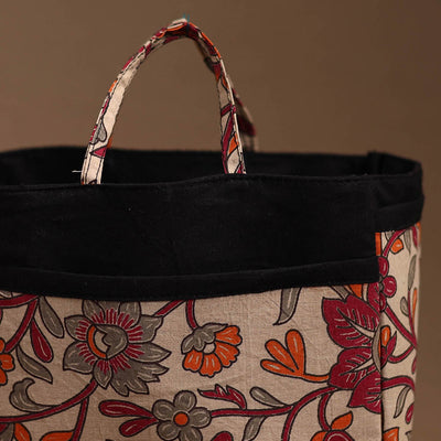 Beige - Handmade Cotton Multipurpose Cosmetic/Toiletry Bag 18