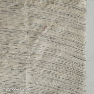 Beige - Bengal Kantha Hand Embroidery Pure Ghicha Silk Handloom Saree 135