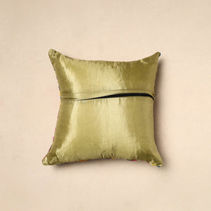 Beige - Chinon Phulkari Embroidered Cushion Cover 12