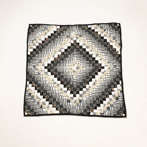 Applique Quilted Reversible Multipurpose Mat by Purkal Stree Shakti Samiti (37 x 36 in)