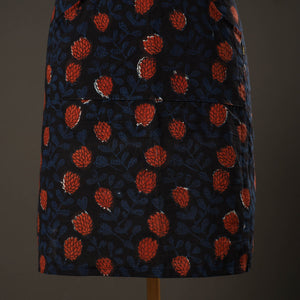Bagru Block Printed Cotton Apron with Pocket 14