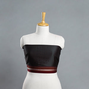 Black - Khun Weave Cotton Blouse Piece 40