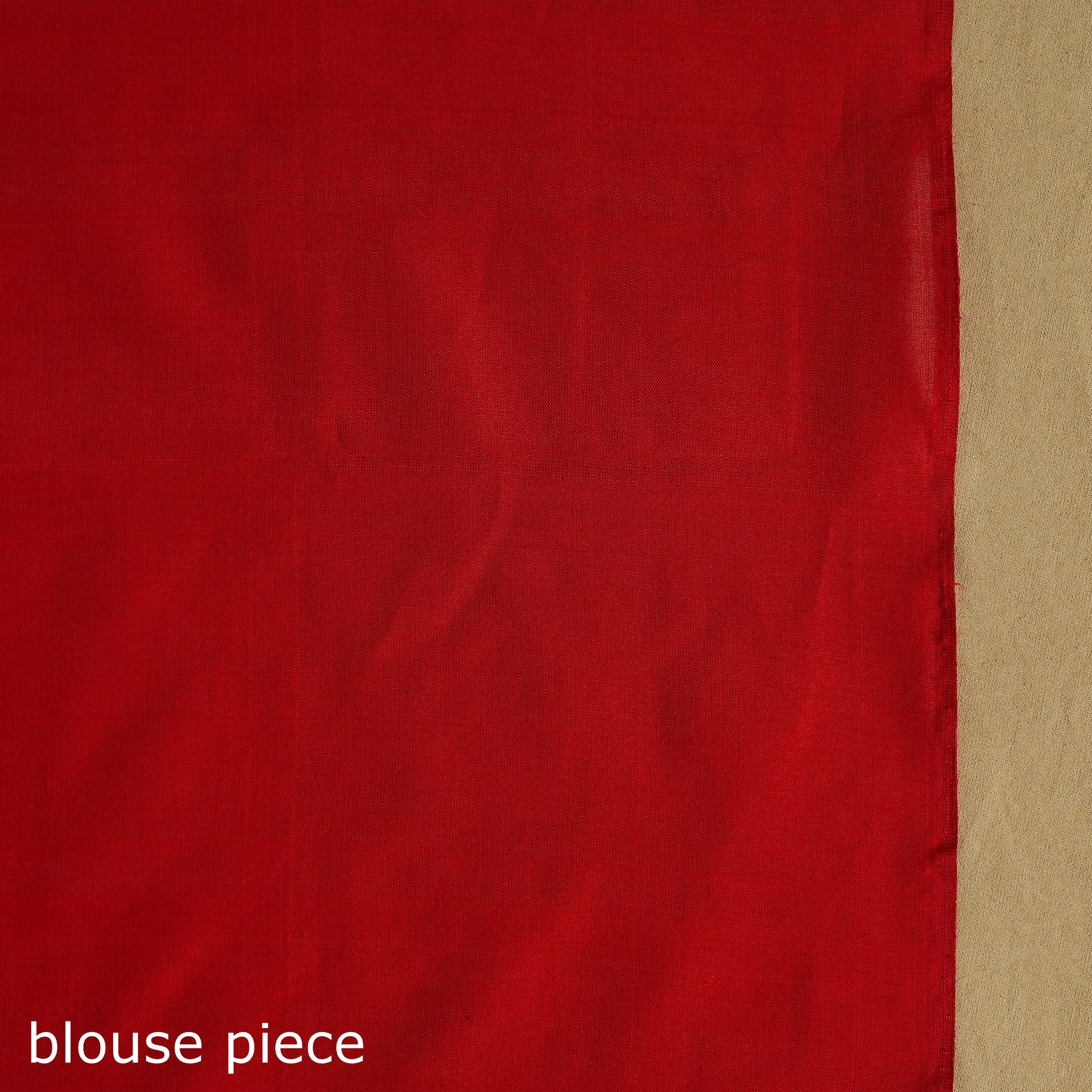 Beige - Telia Rumal Handloom Cotton Pochampally Double Ikat Saree 12