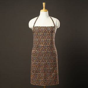 Ajrakh Block Printed Cotton Apron with Pocket 20