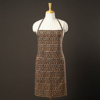 Ajrakh Block Printed Cotton Apron with Pocket 20