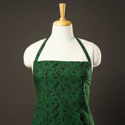 Bagh Block Printed Cotton Apron with Pocket 22