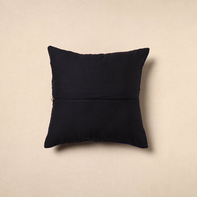 Blue - Chinon Phulkari Embroidered Cushion Cover 10