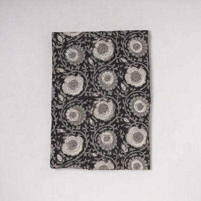 Black - Bagru Hand Block Printed Cotton Precut Fabric (1.5 meter) 33