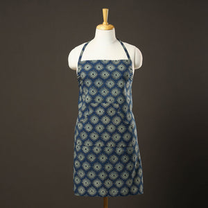 Ajrakh Block Printed Cotton Apron with Pocket 32