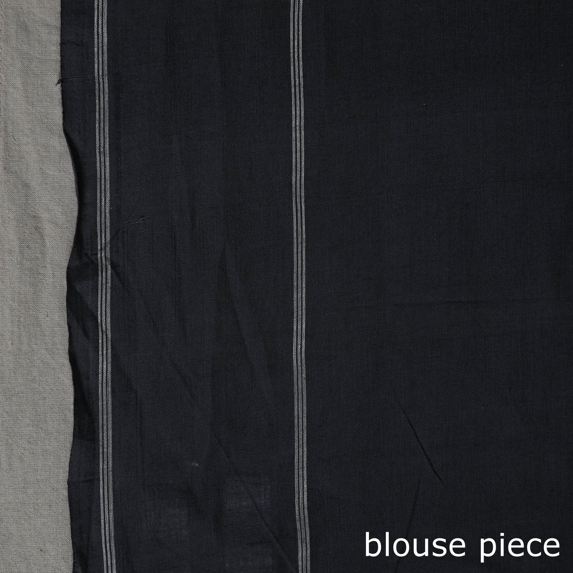 Brown - Pochampally Ikat Weave Handloom Cotton Saree