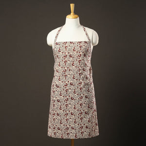 Bagh Block Printed Cotton Apron with Pocket 33