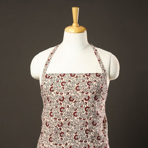 Bagh Block Printed Cotton Apron with Pocket 33