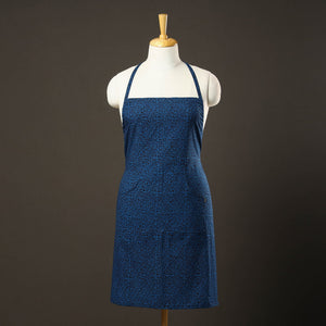 Bagh Block Printed Cotton Apron with Pocket 38