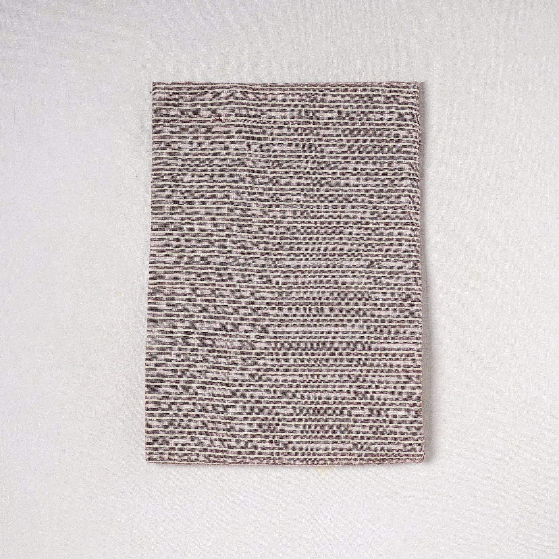 Brown - Jhiri Pure Handloom Cotton Precut Fabric (0.85 meter) 57