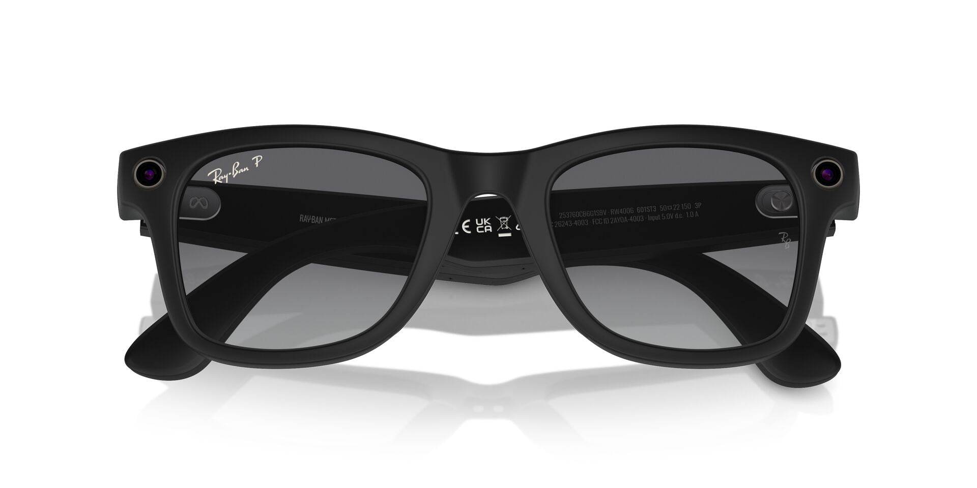 RAYBAN 0RW4006 601ST3 50 META SUNGLASSES