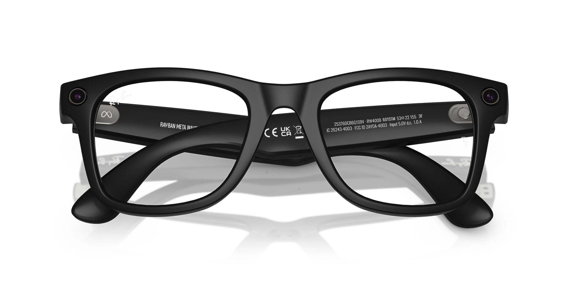 RAYBAN 0RW4008 601S1M 53 META SUNGLASSES