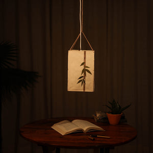Bamboo Art Work Hanging Lamp Shade