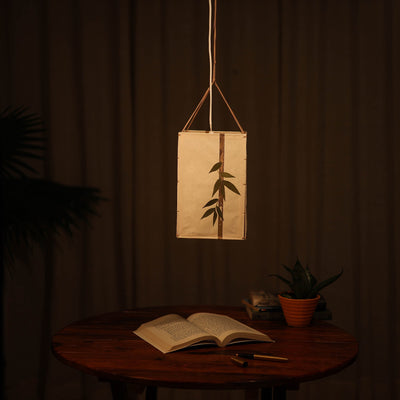 Bamboo Art Work Hanging Lamp Shade