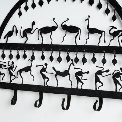 Animal - Bastar Tribal Wrought Iron Wall Hanger