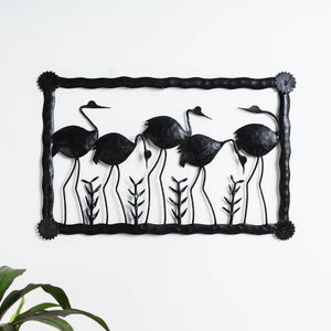 Bird - Bastar Tribal Wrought Iron Frame