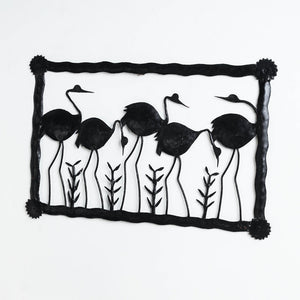 Bird - Bastar Tribal Wrought Iron Frame