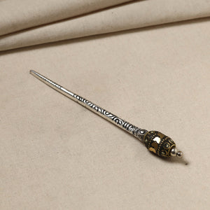 Antique Finish Oxidised German Silver Juda Stick