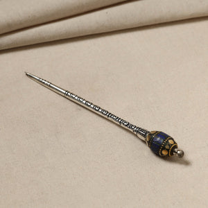 Antique Finish Oxidised German Silver Juda Stick