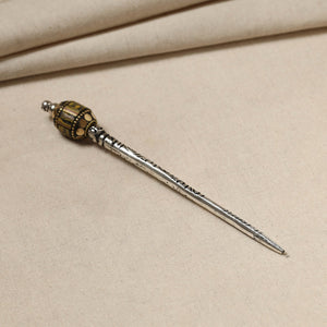 Antique Finish Oxidised German Silver Juda Stick
