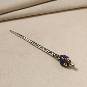 Antique Finish Oxidised German Silver Juda Stick