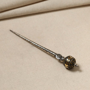 Antique Finish Oxidised German Silver Juda Stick