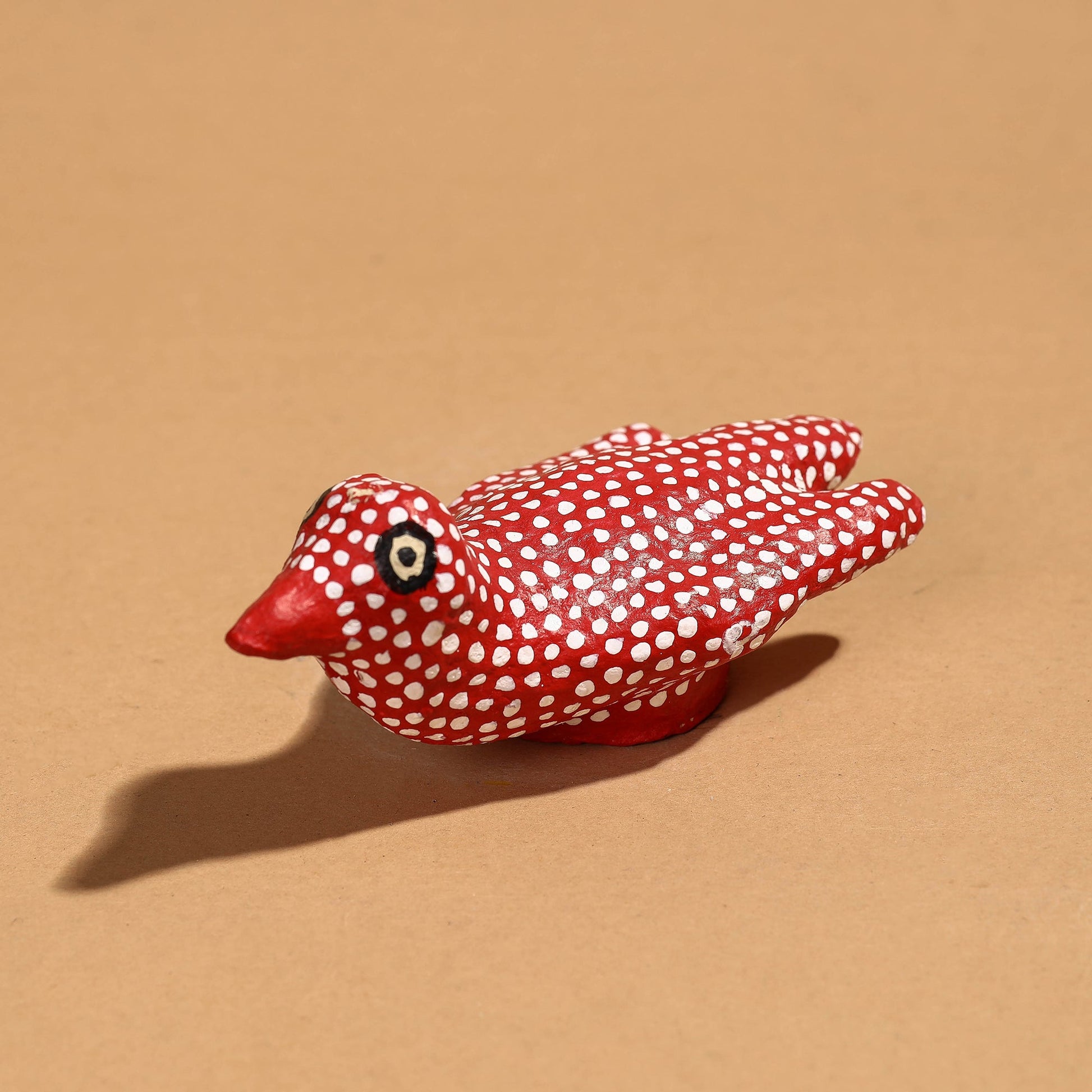 Bird - Madhubani Handpainted Paper Mache Home Decor Item