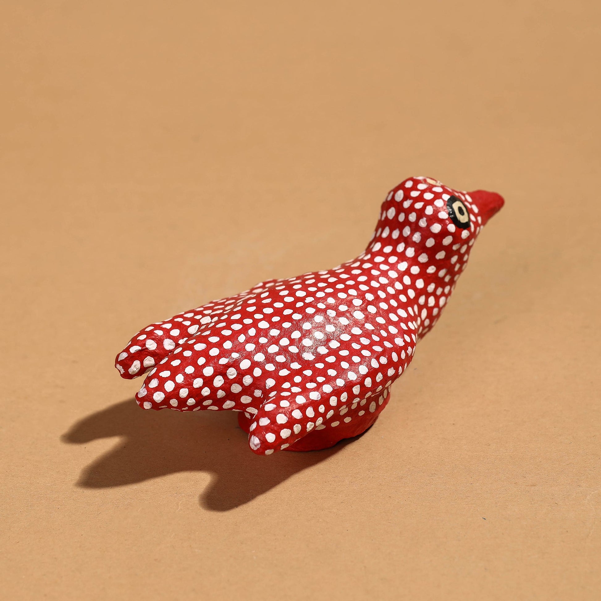 Bird - Madhubani Handpainted Paper Mache Home Decor Item
