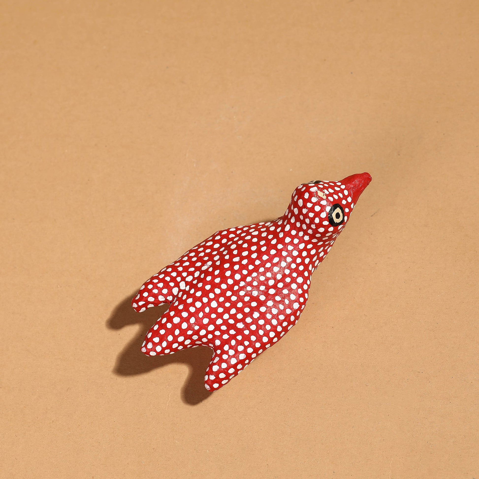 Bird - Madhubani Handpainted Paper Mache Home Decor Item