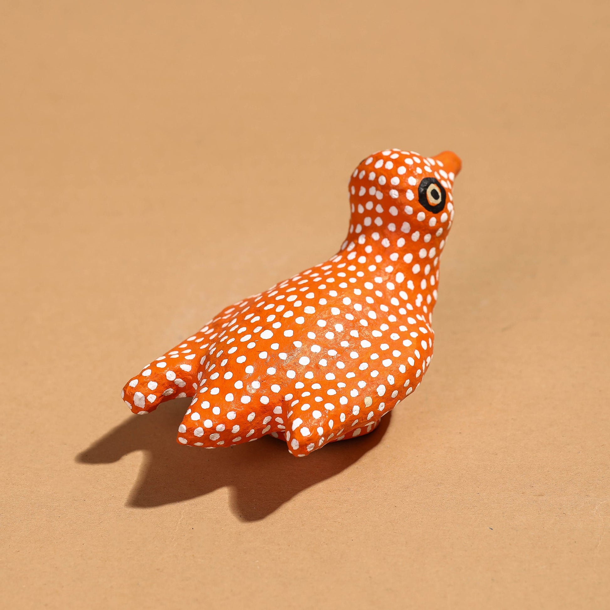 Bird - Madhubani Handpainted Paper Mache Home Decor Item