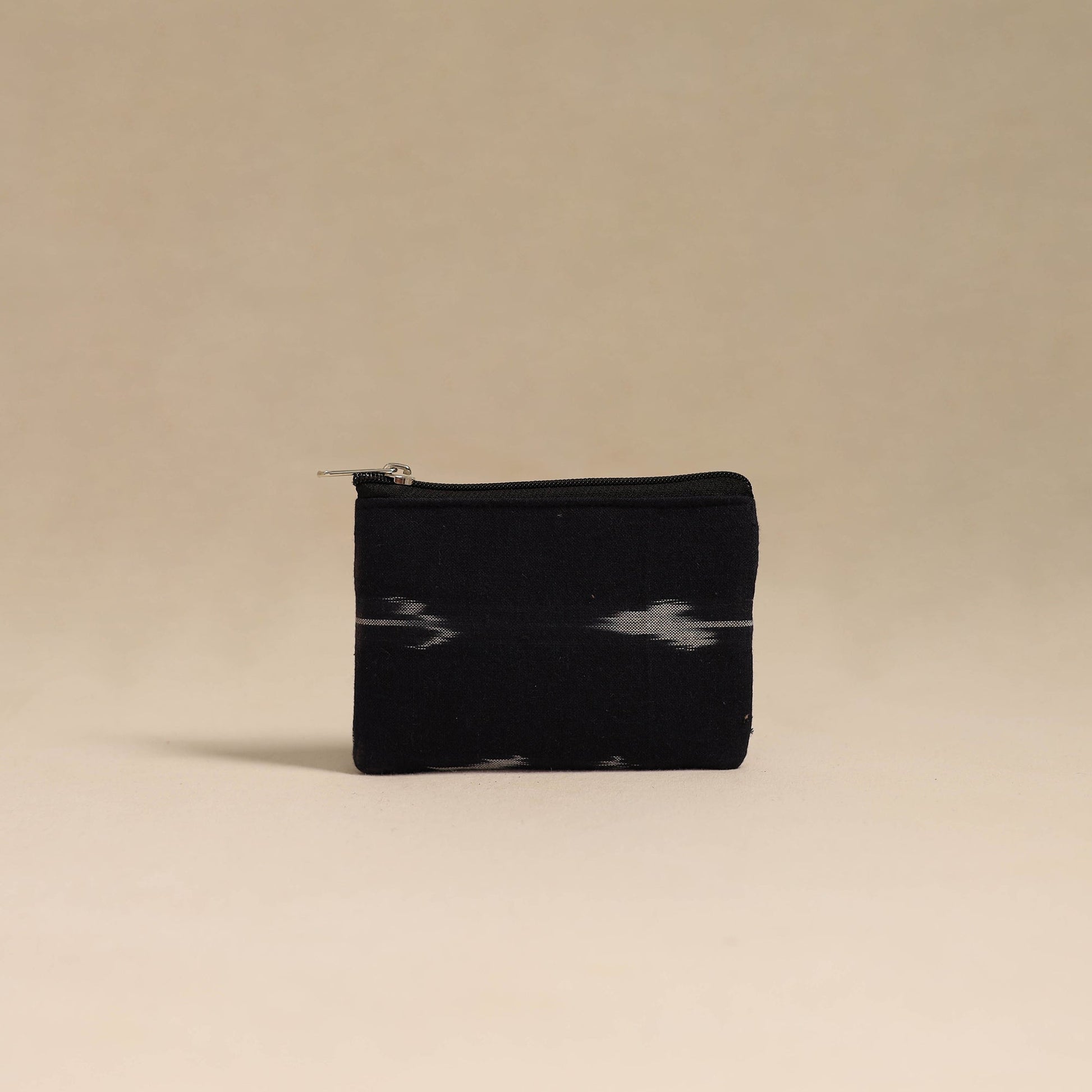 Black - Handmade Quilted Cotton Coin Pouch 62
