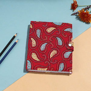 Bengal Kantha Work Handcrafted Notepad (7 x 6 in)